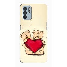 Чохол на 14 Лютого для Oppo Reno6 Z (Іграшки м'які)