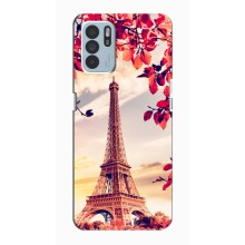 Чохол Ейфелева Вежа на Oppo Reno6 Z (Paris photo)