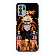 Чохли з принтом НАРУТО на Oppo Reno6 Z (Naruto герой)