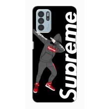Чехол для Oppo Reno6 Z с картинкой Supreme (AlphaPrint)