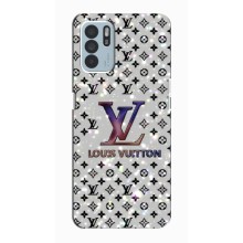 Чохол Стиль Louis Vuitton на Oppo Reno6 Z (Крутий LV)