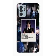 Чохли Венсдей на Oppo Reno6 Z Уенсдей (AlphaPrint) (колаж Венздей)