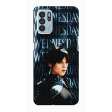 Чохли Венсдей на Oppo Reno6 Z Уенсдей (AlphaPrint) (Венздей кішка)