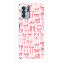 Чохол банти для Oppo Reno6 Z – Фон бантики