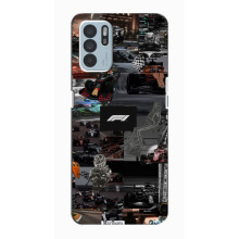 Чехол Формула1 на Oppo Reno6 Z – Коллаж Ф1