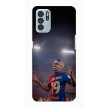 Чохол з футболістом Ламін Ямаль Oppo Reno6 Z (Ямаль на стадіоні)