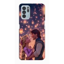 Чохол Рапунцель для Oppo Reno6 Z (Принцеса і принц)