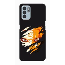 Чохол з  картинкою Наруто Аніме для Oppo Reno6 Z – Погляд Наруто