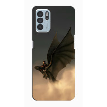 Чохол з принтом дракон Беззубик OPPO Reno6 Z (Дракон Беззубик)