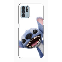 Чехол с принтом Стич на Oppo Reno6 Z – Стич