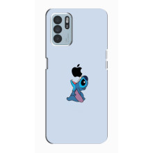 Чехол с принтом Стич на Oppo Reno6 Z