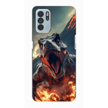 Чехол с картинкой «Хищники» для Oppo Reno6 Z – Динозавр