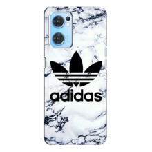 Чохли Адидас для Oppo Reno7 4G (AlphaPrint) (Адідас на мраморі)
