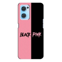 Чехлы с картинкой для Oppo Reno7 4G (BLACK PINK)