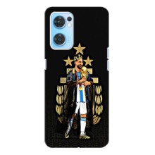 Чохли для Oppo Reno7 4G (Leo чемпіон) (AlphaPrint) (Мессі Король)