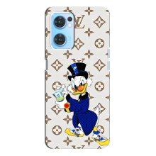 Чехли для Oppo Reno7 4G - Скрудж МакДак Louis Vuitton (PREMIUMPrint) (Макдак на стилі)