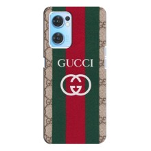 Чохли  GUCCI для Оппо Рено 7 (4G) (AlphaPrint) (Gucci дизайн)