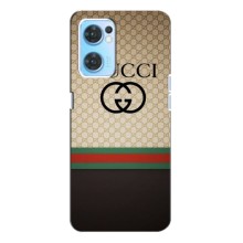 Чохли  GUCCI для Оппо Рено 7 (4G) (AlphaPrint) (GUCCI стиль)