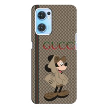 Чохли  GUCCI для Оппо Рено 7 (4G) (AlphaPrint) (Mickey GUCCI)