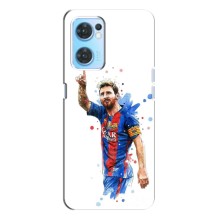 Чехлы Лео Месси Аргентина для Oppo Reno7 4G (Leo Messi)