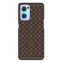 Чохли Луі Вітон для Oppo Reno7 4G (AlphaPrint - LOUIS VUITTON) (шпалери LV)