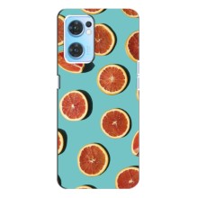 Чохли з фруктами для Oppo Reno7 4G (VPrint) (Грейпфрут)