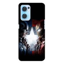 Чехлы с героями Марвел Oppo Reno7 4G (VPrint)