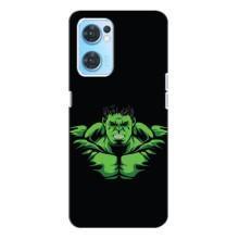 Чехлы с героями Марвел Oppo Reno7 4G (VPrint)