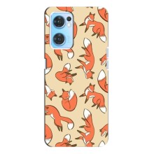 Чохли з картинкою Лисичка для Oppo Reno7 4G (VPrint) (Лисички)