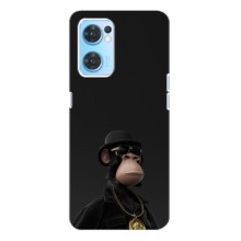 Чохли з Мавпами NFT для Oppo Reno7 4G (AlphaPrint) (Мавпа NFT)