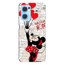 Чохол Disney Mouse Oppo Reno7 4G (PREMIUMPrint) (Heart Minni)