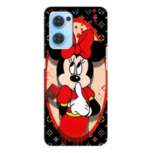 Чохол Disney Mouse Oppo Reno7 4G (PREMIUMPrint) (Мінні Маус ЛВ)