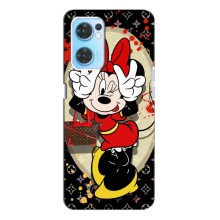 Чохол Disney Mouse Oppo Reno7 4G (PREMIUMPrint) (Мінні peace)