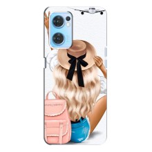 Чохол з друком для Oppo Reno7 4G - (Мода) (AlphaPrint) (Подорож)