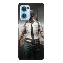 Чеjхол PUBG для Оппо Рено 7 (4G) (AlphaPrint) (Пубг)