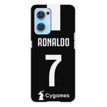 Чохол Кріштіану Роналду для Oppo Reno7 4G (AlphaPrint) (RONALDO 7)
