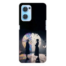 Чохли Венсдей на Oppo Reno7 4G Уенсдей (AlphaPrint) (Венздей та Інід)