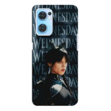 Чохли Венсдей на Oppo Reno7 4G Уенсдей (AlphaPrint) (Венздей кішка)