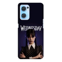 Чохли Венсдей на Oppo Reno7 4G Уенсдей (AlphaPrint) (Wednesday)