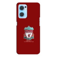 Чохли для Оппо Рено 7 (4G) (VPrint) - ТОП ФК (FC Liverpool)