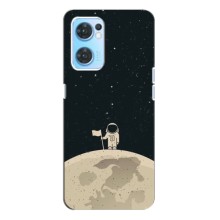 Космические Чехлы для Оппо Рено 7 (4G) (VPrint) (На місяці)