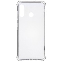TPU чехол GETMAN Ease logo усиленные углы для Huawei P30 lite – Прозрачный