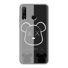 Чехлы для Huawei P30 Lite - Bearbrick Louis Vuitton (PREMIUMPrint) – БеарБрик глаза