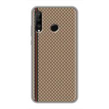 Чохли  GUCCI для Хуавей P30 Лайт / Нова 4е (AlphaPrint) (Гуччі полоса)