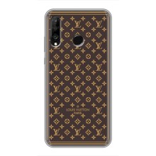 Чохли Луі Вітон для Huawei P30 Lite (AlphaPrint - LOUIS VUITTON) (шпалери LV)