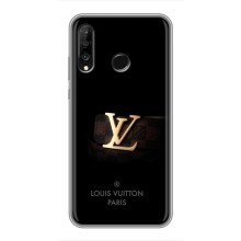 Чохли Луі Вітон для Huawei P30 Lite (AlphaPrint - LOUIS VUITTON) (ремінець LV)