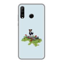 Чохли з картинкою собаки Патрон для Huawei P30 Lite (AlphaPrint) (Сапер Пес)