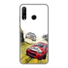 Чохли з Машинами на Хуавей P30 Лайт / Нова 4е (VPrint) (Гоночні Тачки)