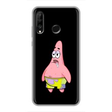 Чехлы с Патриком на Huawei P30 Lite (Патрик завис)