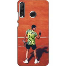 Чехлы с принтом Спортивная тематика для Huawei P30 Lite – Алькарас Теннисист